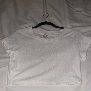 Aerie White Short Sleeve Tee